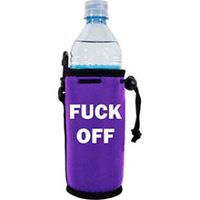 Load image into Gallery viewer, Fuck Off Water Bottle Coolie