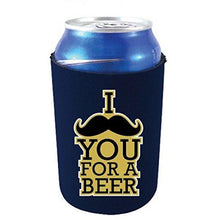 Load image into Gallery viewer, I Mustache You For A Beer Can Coolie