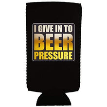 Load image into Gallery viewer, Beer Pressure Slim 12 oz Can Coolie