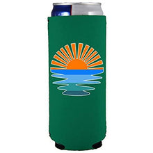 Load image into Gallery viewer, Retro Sunset Slim Can Coolie