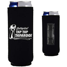 Load image into Gallery viewer, Just Tap It In! Tap Tap Taparoo! Golf Magnetic Slim Can Coolie