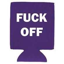 Load image into Gallery viewer, Fuck Off Neoprene Can Coolie