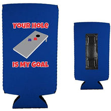 Load image into Gallery viewer, Your Hole Is My Goal Magnetic Slim Can Coolie