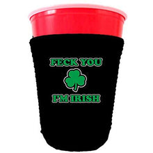Load image into Gallery viewer, Feck You I'm Irish Party Cup Coolie
