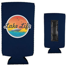 Load image into Gallery viewer, Lake Life Magnetic Slim Can Coolie