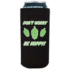 Load image into Gallery viewer, 16 oz can with dont worry be hoppy design