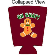 Load image into Gallery viewer, Oh Snap! Gingerbread Man Pint Glass Coolie