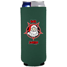 Load image into Gallery viewer, Hail Santa Slim 12 oz Can Coolie