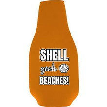 Load image into Gallery viewer, Shell Yeah Beaches Beer Bottle Coolie