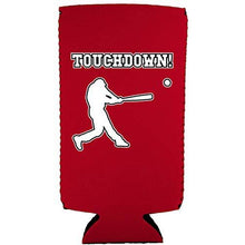 Load image into Gallery viewer, Touchdown Baseball Slim Can Coolie