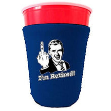Load image into Gallery viewer, I'm Retired Party Cup Coolie