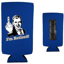 Load image into Gallery viewer, I'm Retired Magnetic Slim Can Coolie