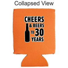 Load image into Gallery viewer, Cheers & Beers to 30 Years Can Coolie