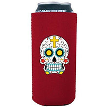Load image into Gallery viewer, Sugar Skull 16 oz Can Coolie