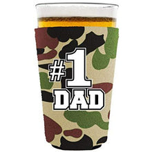 Load image into Gallery viewer, #1 Dad Pint Glass Coolie
