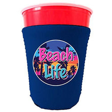 Load image into Gallery viewer, Beach Life Party Cup Coolie