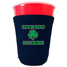 Load image into Gallery viewer, Feck You I'm Irish Party Cup Coolie