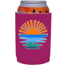 Load image into Gallery viewer, Retro Sunset Full Bottom Can Coolie