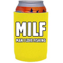 Load image into Gallery viewer, Milf Man I Love Fishing Full Bottom Can Coolie