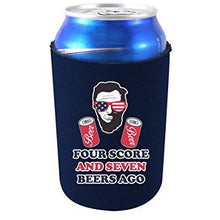 Load image into Gallery viewer, Four Score and Seven Beers Ago Can Coolie