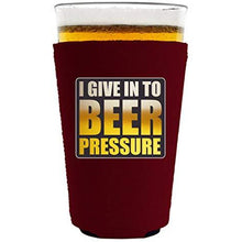 Load image into Gallery viewer, Beer Pressure Pint Glass Coolie