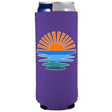 Load image into Gallery viewer, Retro Sunset Slim Can Coolie