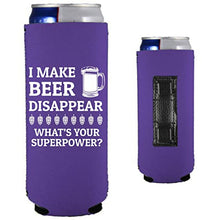 Load image into Gallery viewer, I Make Beer Disappear Magnetic Slim Can Coolie