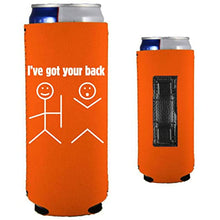Load image into Gallery viewer, I've Got Your Back Magnetic Slim Can Coolie