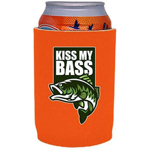 Kiss My Bass Full Bottom Can Coolie
