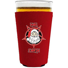 Load image into Gallery viewer, Hail Santa Neoprene Glass Coolie