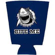 Load image into Gallery viewer, Bite Me Shark Pint Glass Coolie