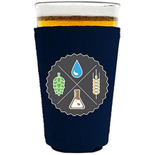 Load image into Gallery viewer, Beer Ingredients Pint Glass Coolie
