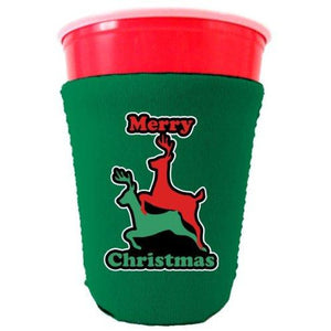 Reindeer Christmas Party Cup Coolie