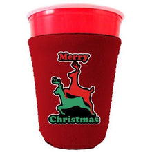 Load image into Gallery viewer, Reindeer Christmas Party Cup Coolie