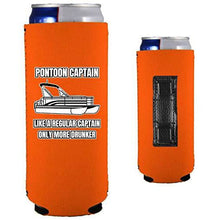 Load image into Gallery viewer, Pontoon Captain Magnetic Slim Can Coolie