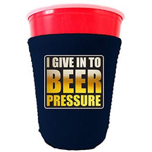 Load image into Gallery viewer, Beer Pressure Party Cup Coolie