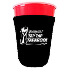 Load image into Gallery viewer, Just Tap It In! Tap Tap Taparoo! Golf Party Cup Coolie