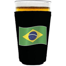 Load image into Gallery viewer, World Countries Flag Neoprene Collapsible Pint Glass Coolie