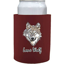 Load image into Gallery viewer, Lone Wolf Thick Foam"Old School" Can Coolie