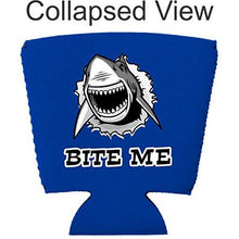 Load image into Gallery viewer, Bite Me Shark Party Cup Coolie