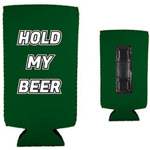 Load image into Gallery viewer, Hold My Beer Magnetic Slim Can Coolie