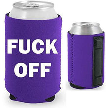 Load image into Gallery viewer, Fuck Off Magnetic Can Coolie