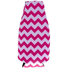 Load image into Gallery viewer, Chevron Stripe Beer Bottle Coolie