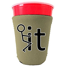 Load image into Gallery viewer, Fck It Funny Party Cup Coolie