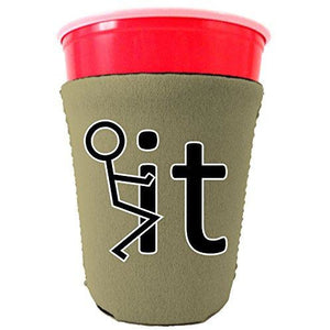 Fck It Funny Party Cup Coolie