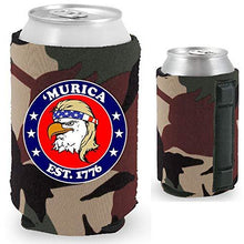 Load image into Gallery viewer, Murica 1776 Magnetic Can Coolie