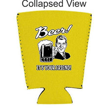 Load image into Gallery viewer, Beer! It's Your Friend! Pint Glass Coolie