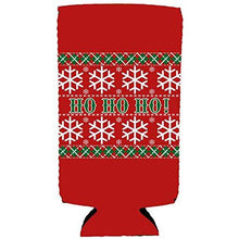 Load image into Gallery viewer, Ho Ho Ho Christmas Slim Can Cozy
