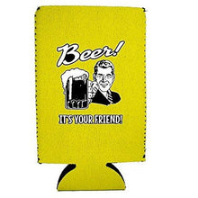 Load image into Gallery viewer, Beer! It's Your Friend! 16 oz Can Coolie