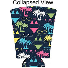 Load image into Gallery viewer, Bikini Pattern Pint Glass Coolie
